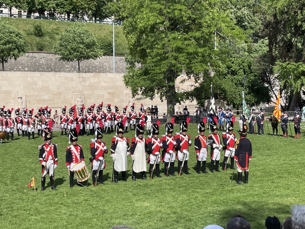 Image 275e anniversaire de la Société des Vieux Grenadiers de Genève